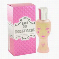 Dolly Girl Pervume By Anna Sui, 1 Oz Eau De Toilette Spray For Wmen