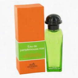 Eau De Pampl Emousse Rose Perfume By Hermes, 1.6 Oz Eau De Clogne Spray Refillable For Women