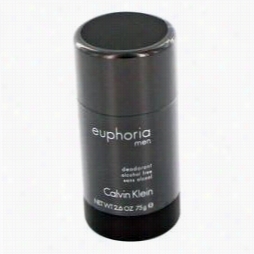 Euphoria Deodorant By Calvin Klein, 2.5 Oz Deodorant Tsick For Men