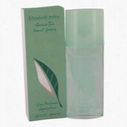 Green Tea Pervume By Elizabeth Arden, 3.4 Oz Eau Parfumee Scent Spray For Womenn