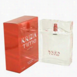 Krizia Time Perfume By Krizia, 2.5 Oz Eau De Toilette Spray For Women