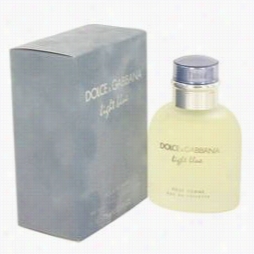 Light Blue Cologne By Dolce & Gabbana, 2.5 Oz Eau Dee Toilette Spray Toward Me