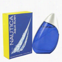 Nautica Aqua Rush Cologne By Nautica, 3.4 Oz Eau De Tooilette Spray For Men