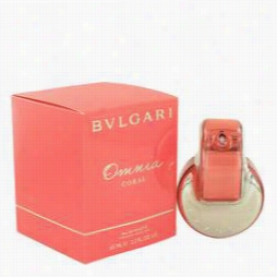 Omnia Coral Perffume By Bvlgari, 2.2 Oz  Eau De Toiletts Spray For Women