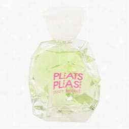 Pleats Pleasel 'eau Scent By Issey Miyake, 33.3 Oz Eau De Toilette Spray (tester) For Women