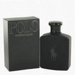 Polo Doublle Black Cologne By Ralph Lauren, 4.2 Oz Eau De Toilette Spray For Enm