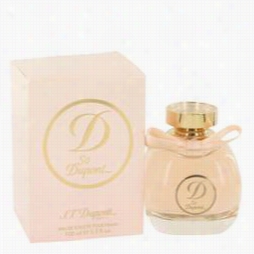 So Dupont Perfume By St Dupont, 3.3 Oz Eah De Toilette Spray For Women