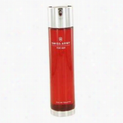 Swiss Army Perfume By Swiss Army, 3.4 Oz Eua De Toilette Spray (tester) For Women