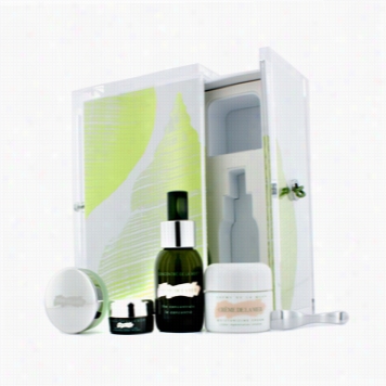 Tthe Rescue Collection: Creme De La Mer 30ml +  Concentrate 30m + Lip Balm 9g + Eye Concent Rate 5ml + Box