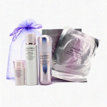 White Lucent Set: Brihtening Balancing Sftener Enriched W 75ml + Intensive Spot Target Ing Serum 30ml + Brightening  Protective Moisturizer N Spf16 15ml + Intensive Brightennig Mask X 2