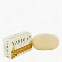 Yardley London Soaps Soap By Yardley London, 4.25 Oz Oatmeal & Almond Naturlly Moisturizing Bath Bar For Women