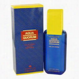 Aqua Quoorum Cologne By Antonio Puig, 3.4 Oz Eau De  Toilette Spray For Menn