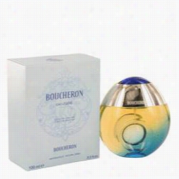 Boucheron Eaulegere Perfume By Boucheron, 3.3 Oz Eau De Toilette Spray (blue Bottle, Bergamote, Genet, Narcisse, Musc) For Women
