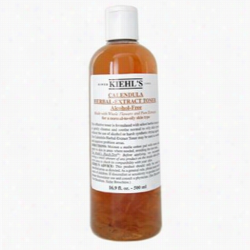 Calendula Herbal Extract Alcohol-free Toner (n Ormal To Oil Kin )