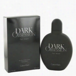 Dark Obsession Cologne  By Calvin Klein, 6.7 Oz Eau De  Toilette Spray Ffor Men