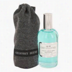 Eau De Grey Flannel Cologne By Geoffrey Beene, 4 Oz Eau De Toilette Foam Fo R Men