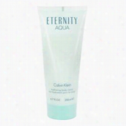 Eternity Aqua Body Loti0n By Calvin Kelin, 6.7 Oz Body Lotion For Women