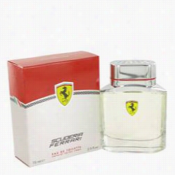 Ferrari Scuderi Acologne In Proportion To Ferrari, 2.5 Oz Eau De Toilette Spray For Men