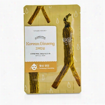 I Nee D  You Mask Sheet - Korean Ginseng! (revitalizing & Nourishing)