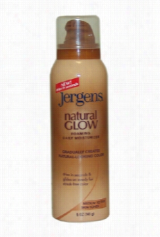 Natural Glow Foaming Daily Moisturizer For Medium To Tan Skin