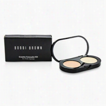 New Crreamy Concealer Kit - Warm Ivory Creamy Concealeer + Pale Yellow Sheer Finish Pressed Powder