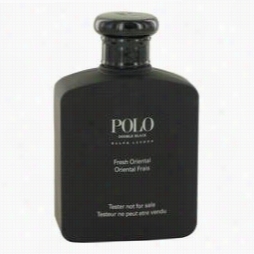 Polo Double Black Cologne By Ralph Lauren, 4.2 Oz Eau Ds Toilette Spray (tester) For Men