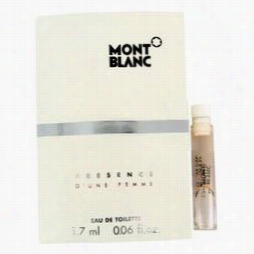 Presence Sample By Mont Blanc, .06 Zo Vial (sample) For Women