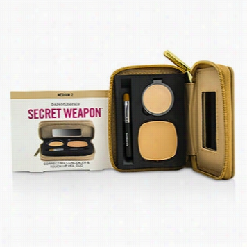 Secret Weapon Correcting Concealer & Touch Up Veil Duo - # Medium 2 + Medium