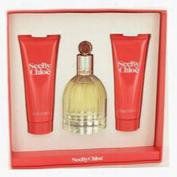 See By Chloe Gift  Set  By Chloe Gift Set For Women Includes 2.5 Oz Eau De Parfum Spray + 2.5 Oz Shower Gel + 2.5 Oz Body Lotion