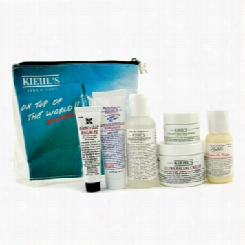 The Extrreme Moisture Survival Set: Shampoo + Cream + Hand Salve + Body Cream + Lip Balm + Eye Treatment + Bag
