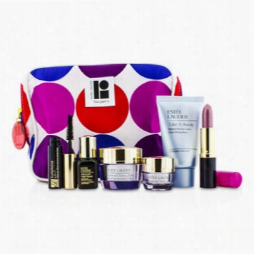 Travel Seet: Makeup Remover 30ml + Advanced Time Zone Creme 15ml + Eye Creme 5ml + Anr Ii 7ml + Mascara 2.8ml + Lipstick #61 3.8g + Bag