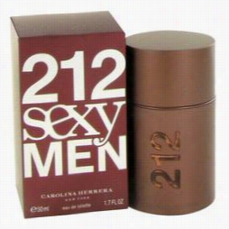 212 Sex Ycologne By Carolina Hrerera, 1.7 Oz Eau De Toilette Spray For Men