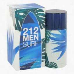 212 Surf Cologne By Car Olina Herrra, 3.4 Oz Eau De Toilette Spray L(imi Ted Edition 2014) For Men