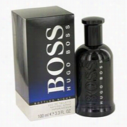 Bsos Bottled Night Cologne By Hugo Boss, 3.33 Oz Eau De Toilette Spray For Me