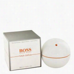 Boss In Motion Wihte Cologne By Hugo Boss, 3 Oz Eau De Toulette Spray Fr Men