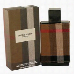 Burberry London (new) Cologne At Burberry, 3.4 Oz Eau De Toilette Spr Ay For Men