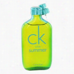 Ck Ones Ummer Prfume By Calvin Klein, 3 .4 Oz Eau De Toilette Spray (2013 -tester) Fro Women