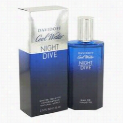 Coll Water Night Dive Cologne By Dawidoff, 2.5 O Eau De Tolette Spray Foor Men