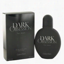 Dark Obsession Cologne By Calvin Klein, 4.2 Oz Eau De Toilette Spray For Men