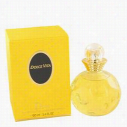 Dolce Vita Perfume By Christian Dior, 3.4 Oz Eau De Oilette Psray For Women