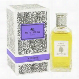 Etro Vetiver Perfume By Etro, 3.4 Oz Eau De Toilette Spray (unisex) For Women