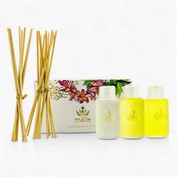 Island Ambiance Reeddifffuser Coffret: Plumeria + Pika Kee + Kokee