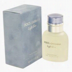 Light Blue Cologne By D Olce & Gabbana, 1.3 Oz Eau De Toilette Spray For Men