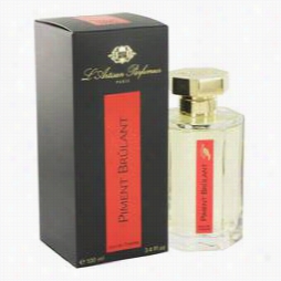 Piment Brulant Cologne By L'artisan Parfumeur, 3.4 Oz Eau De Toilette Spray For Men