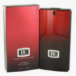 Portfolio Red Cologne By Perry Ellis, 3.4 Oz Eau De Toilette Spray For Men