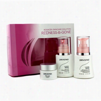 Rosacea Skincare Solution Redness-b-gone: Rs2 Cleanser 50ml/1.7oz + Rs2 Lotion 50ml/1.7oz + Rs2 Creaam 20ml/0.7oz