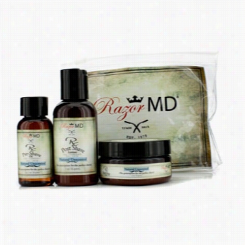 Rx Shave  Trio (nayural Unscented): Post Shave Lotion 60ml + Pre Shave Oi 30ml + Shave Choice Part 60ml