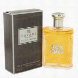 Safari Cologne By Ralph Laureen, 4.2 Oz Eau De Tolette Spray For Men