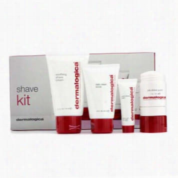 Shave Kit: Clean  Scrub 44ml + Pre-shave Guard 2.3g + Jave Cream 74ml + Post-shave Balm 10ml