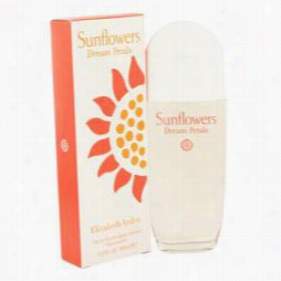 Sunflowers Dream Petals Pperfume By Elizabeth Arden, 3.3 Oz Eau De Toil Ette Spray Ffor Women